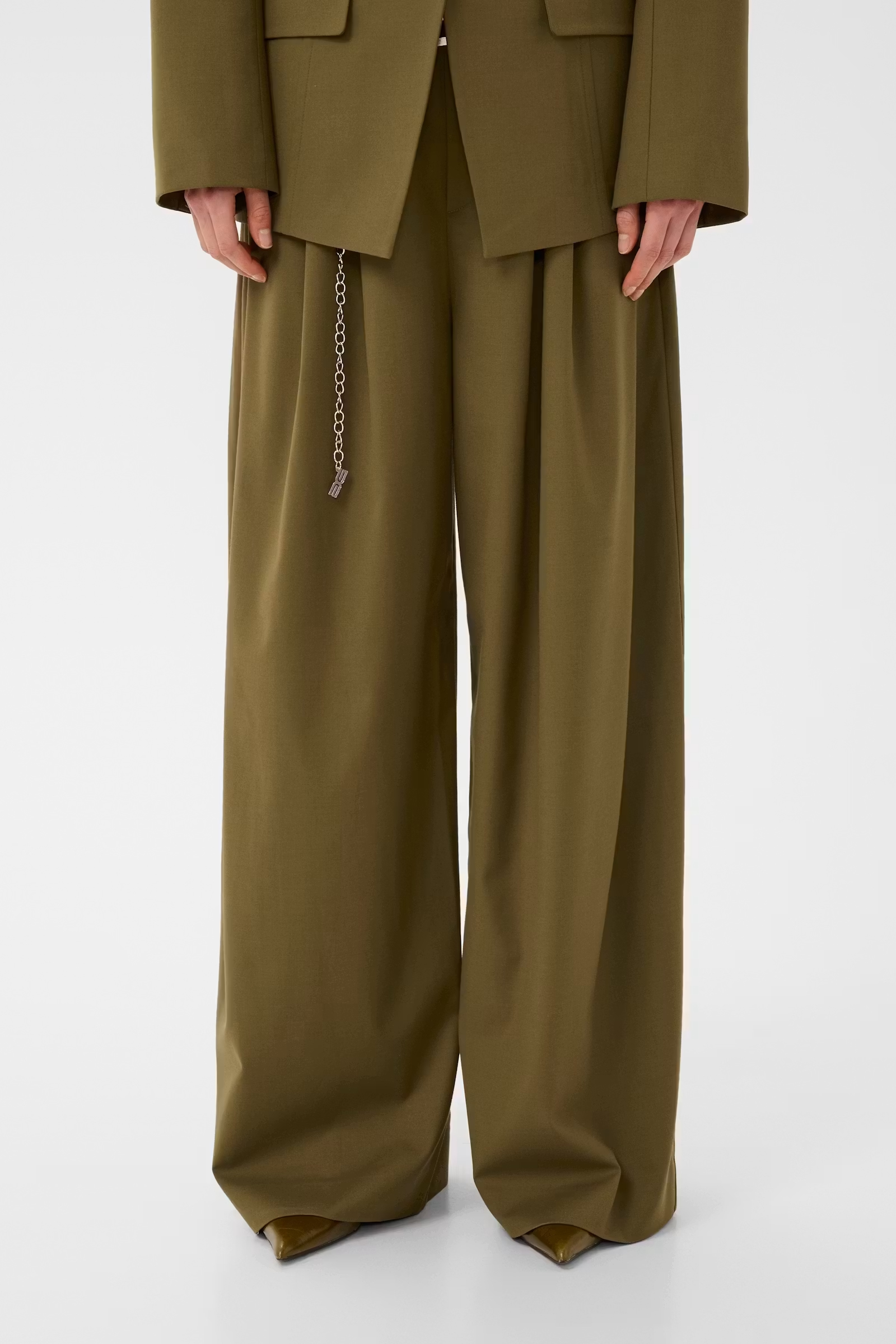 Dames broek groen