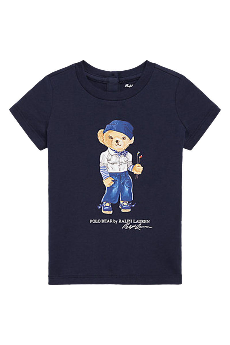 Polo Ralph Lauren bear tee Blauw-1 1