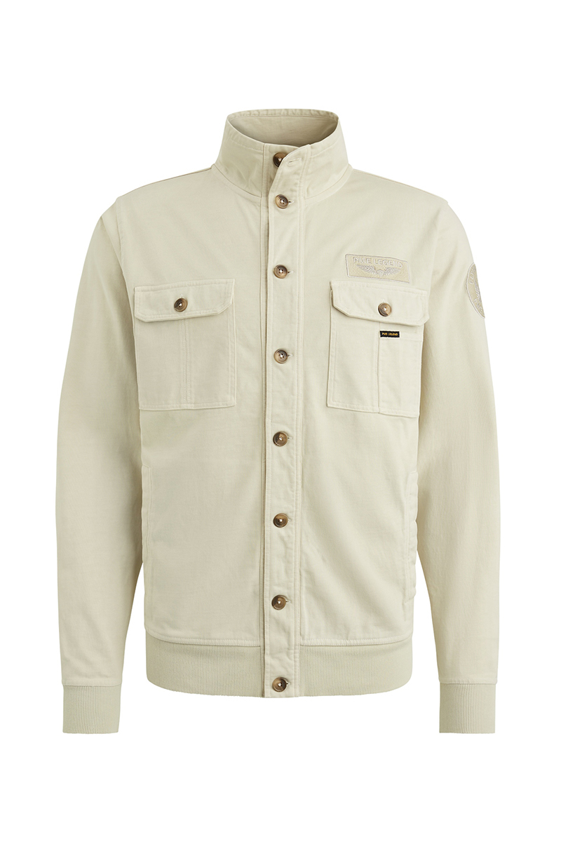 Button jacket open end jersey GD
