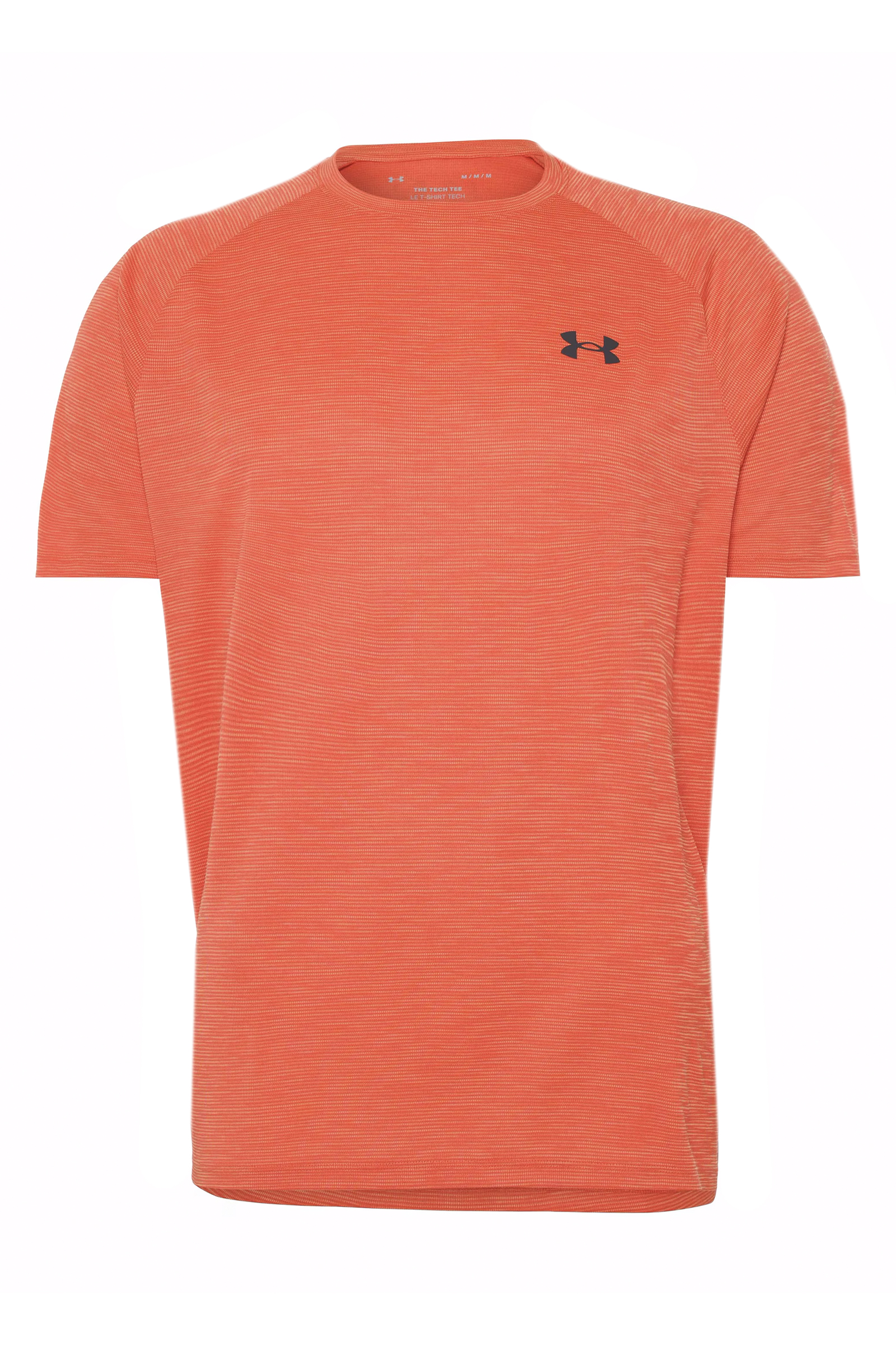 Casual heren t-shirt km oranje
