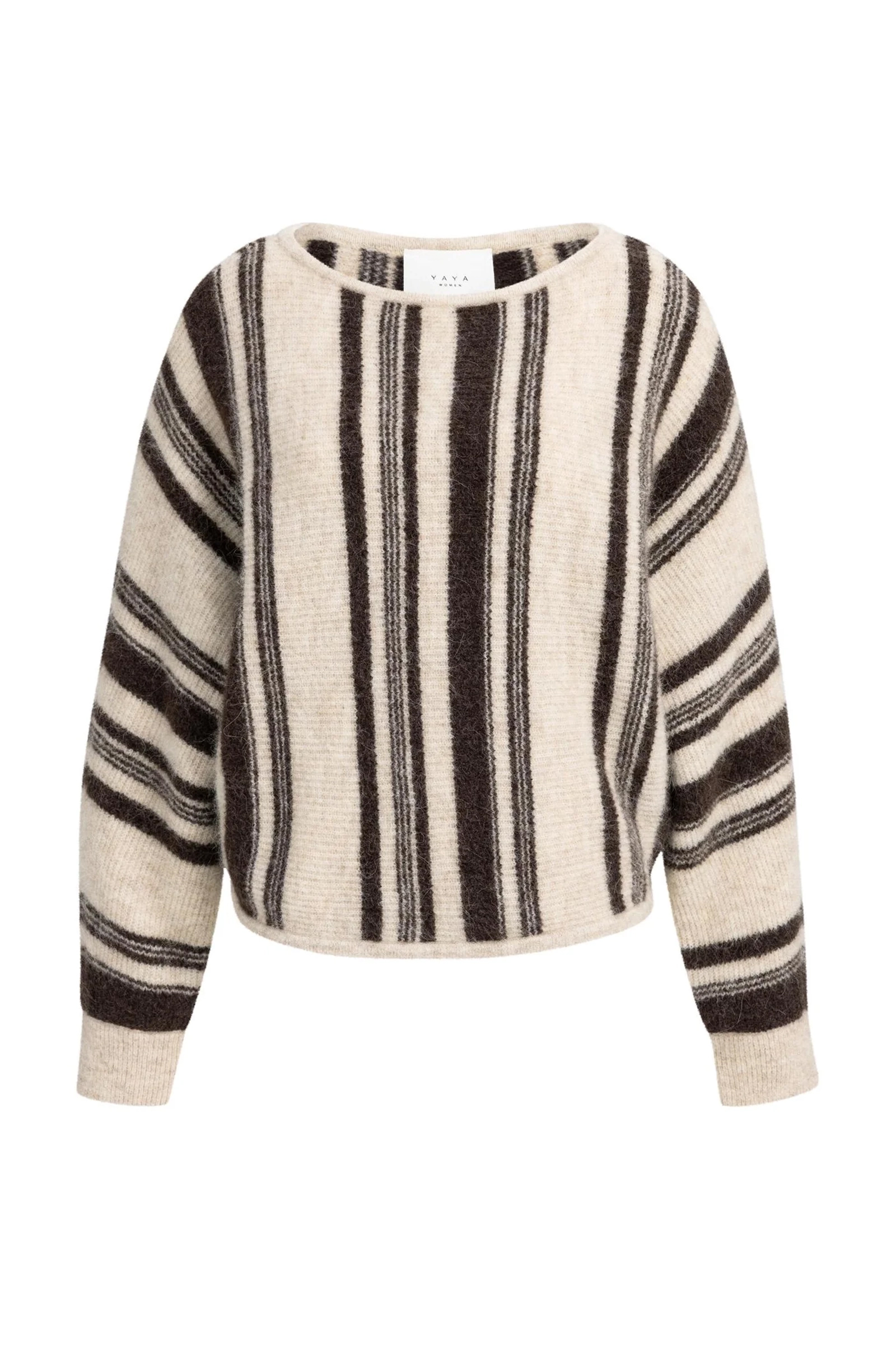 Dames sweater bruin