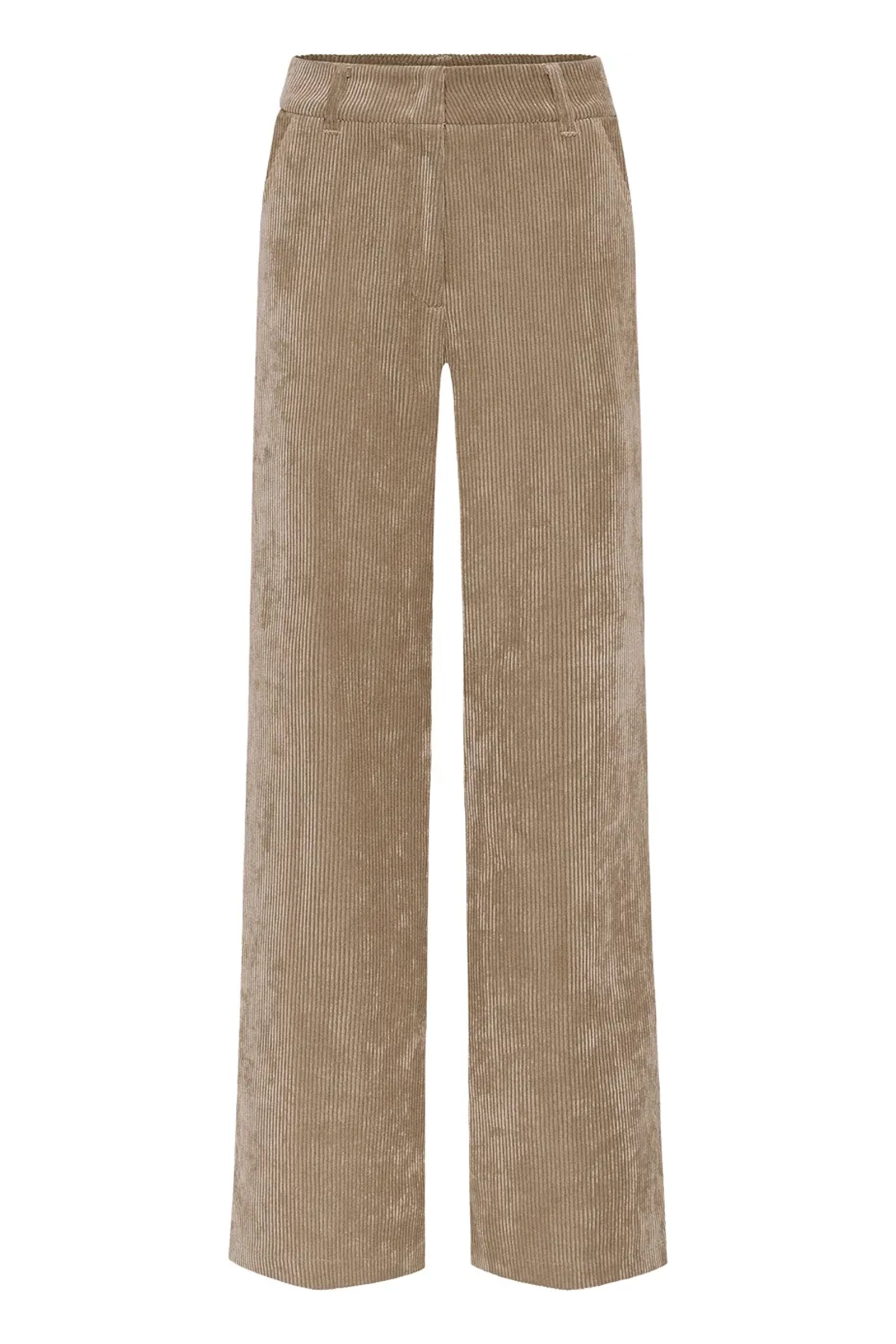 Dames broek bruin