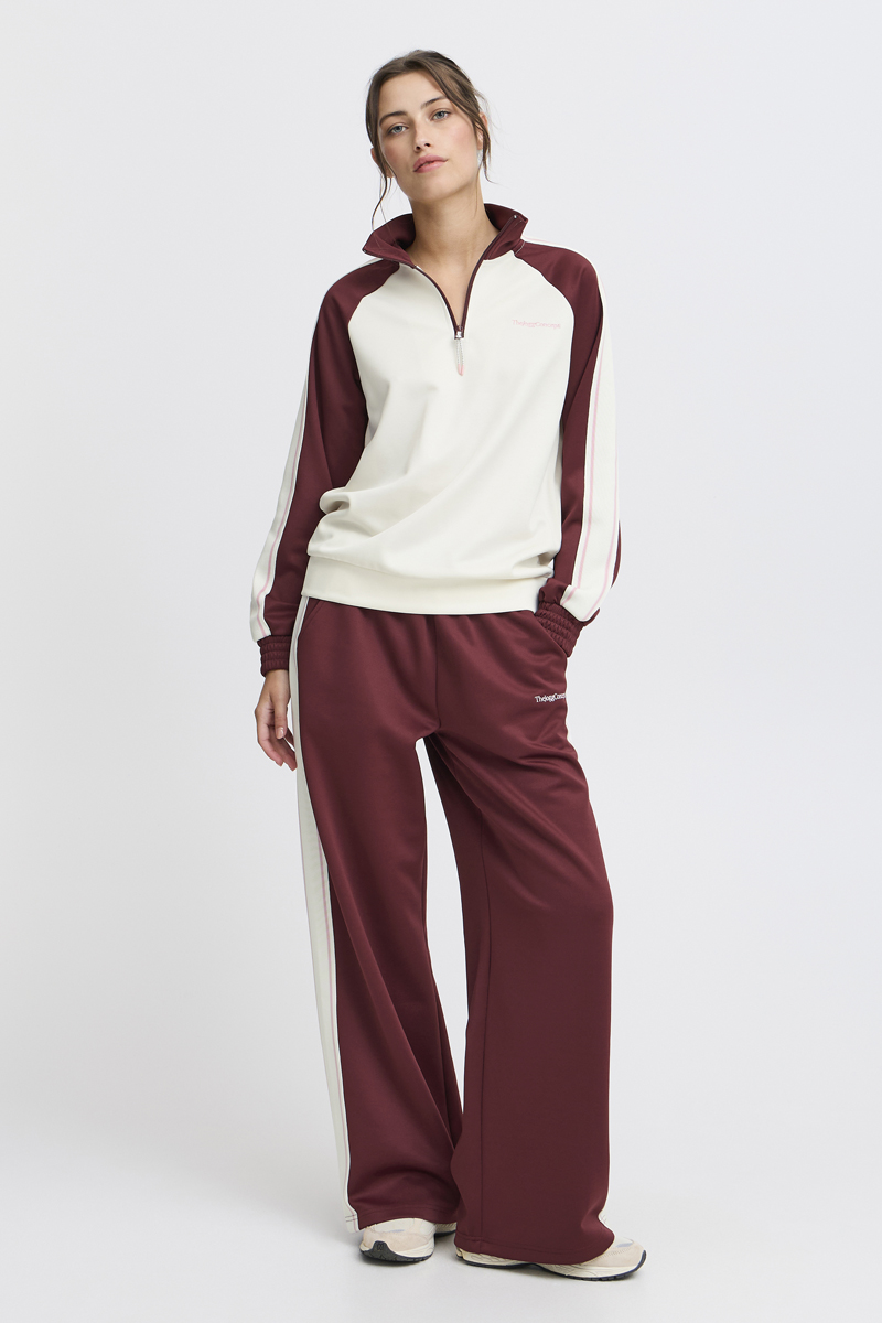 Casual dames sweater rood