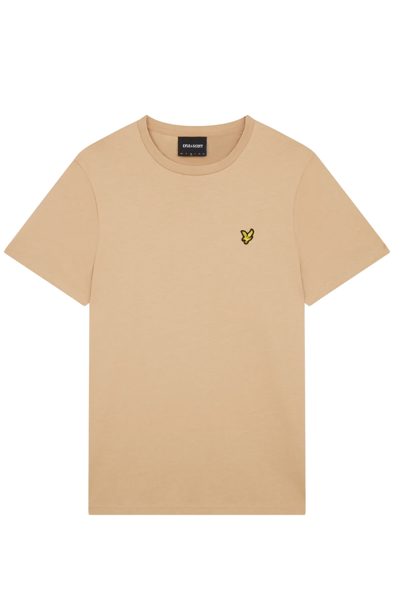 Lyle & Scott Plain T-Shirt bruin/beige-1 1