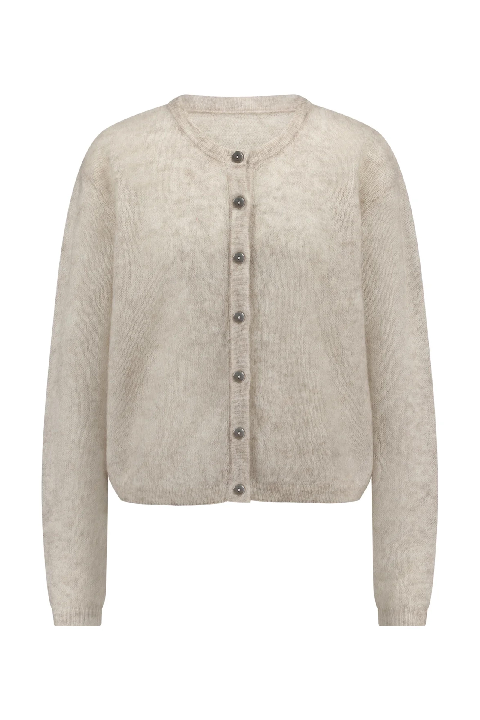 Dames vest ecru