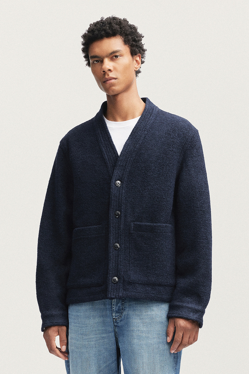 Heren overhemd lm casual blauw