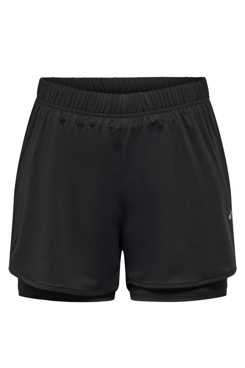 Fitness dames short zwart