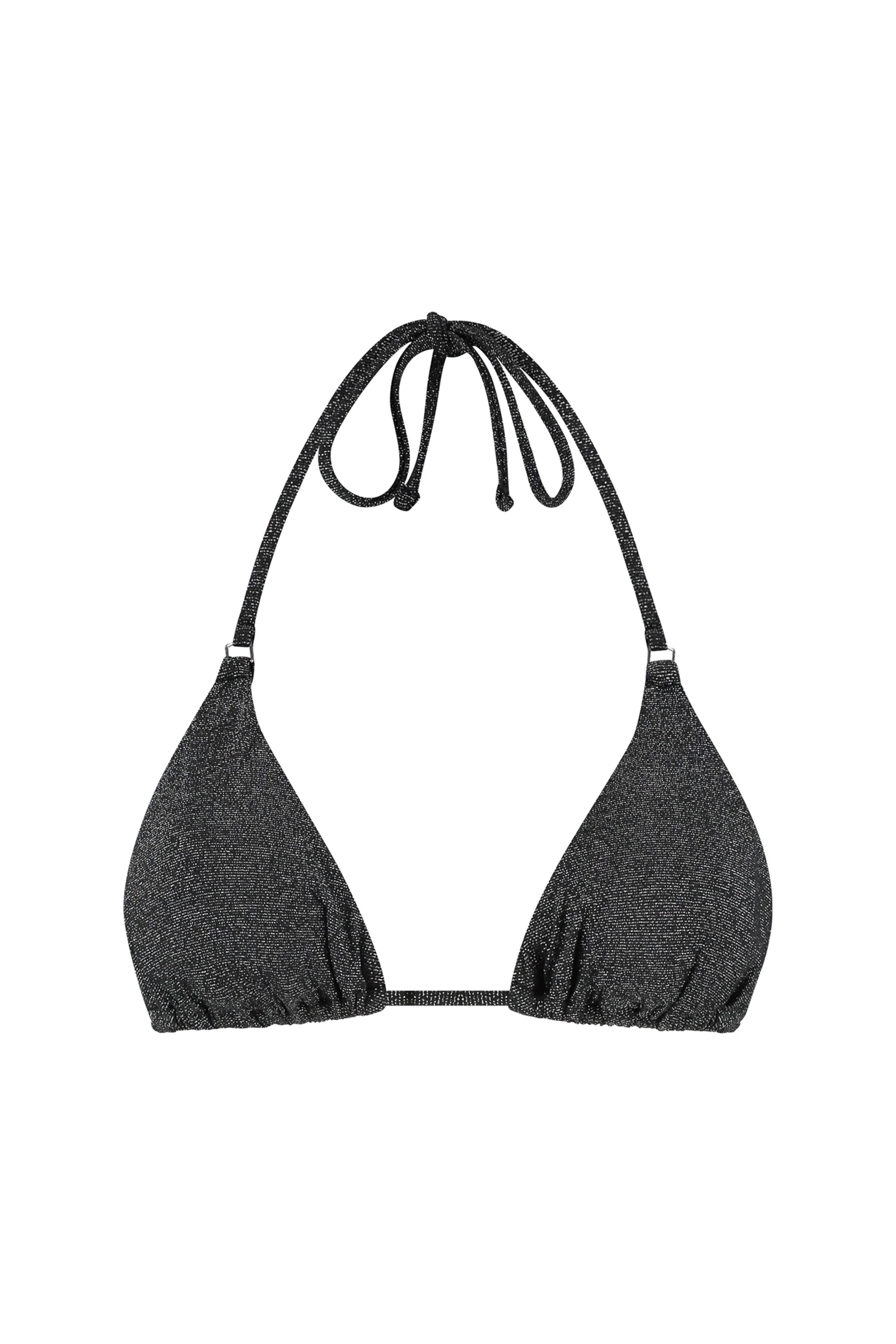 Bad/beach dames bikini top zwart