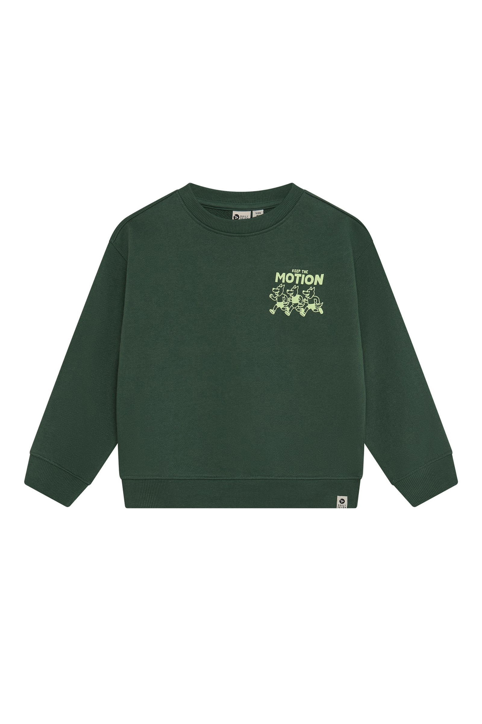 Jongens sweater groen