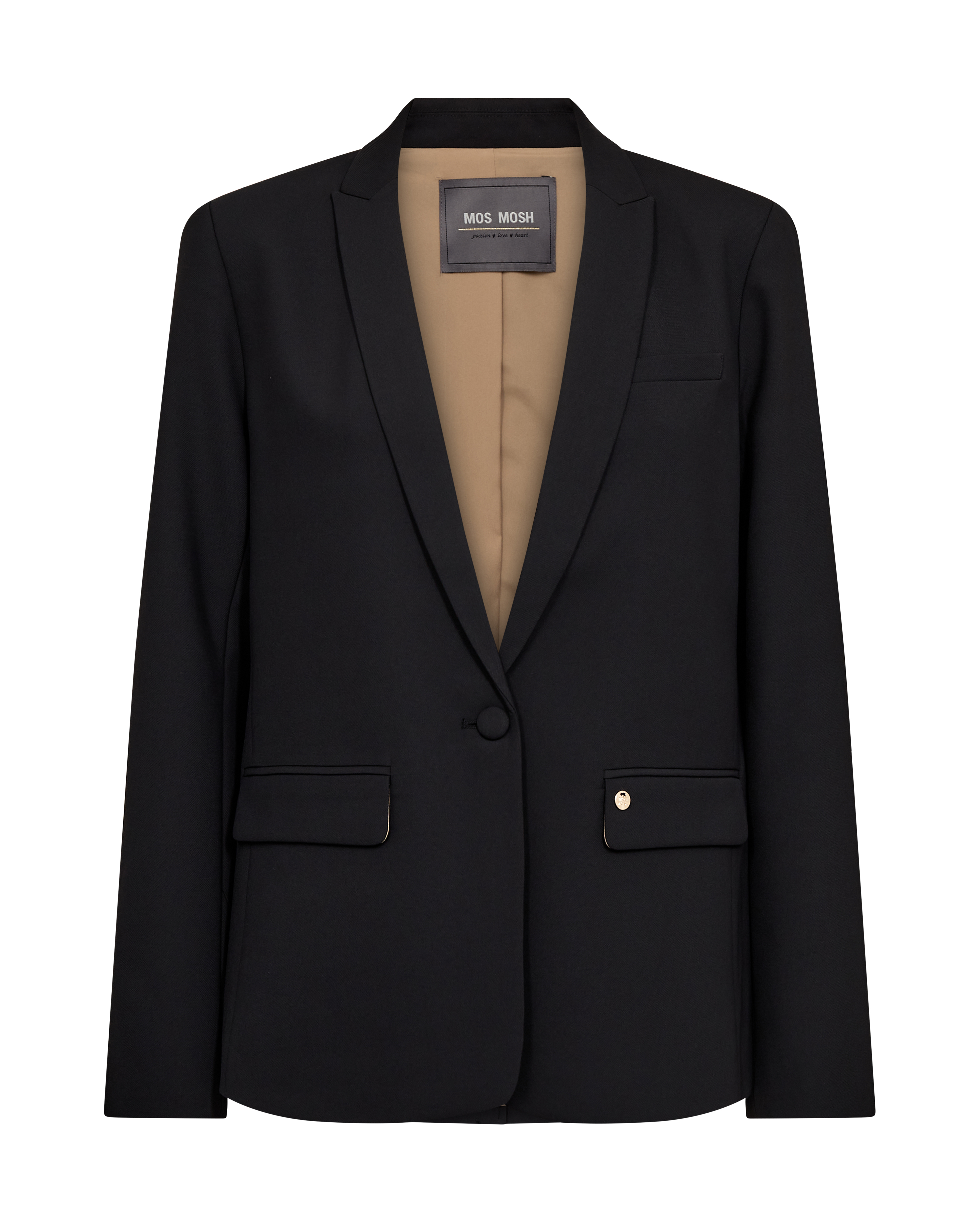 Dames blazer zwart