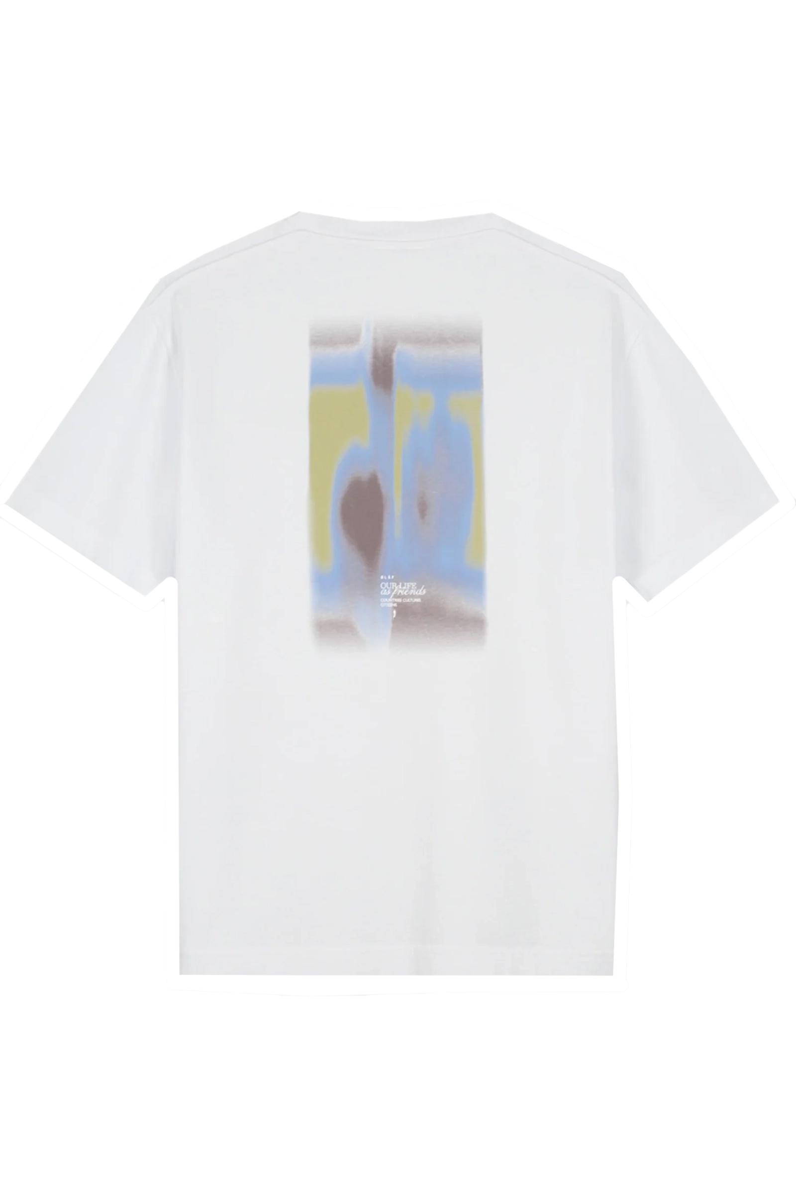 Heren t-shirt kortemouw wit