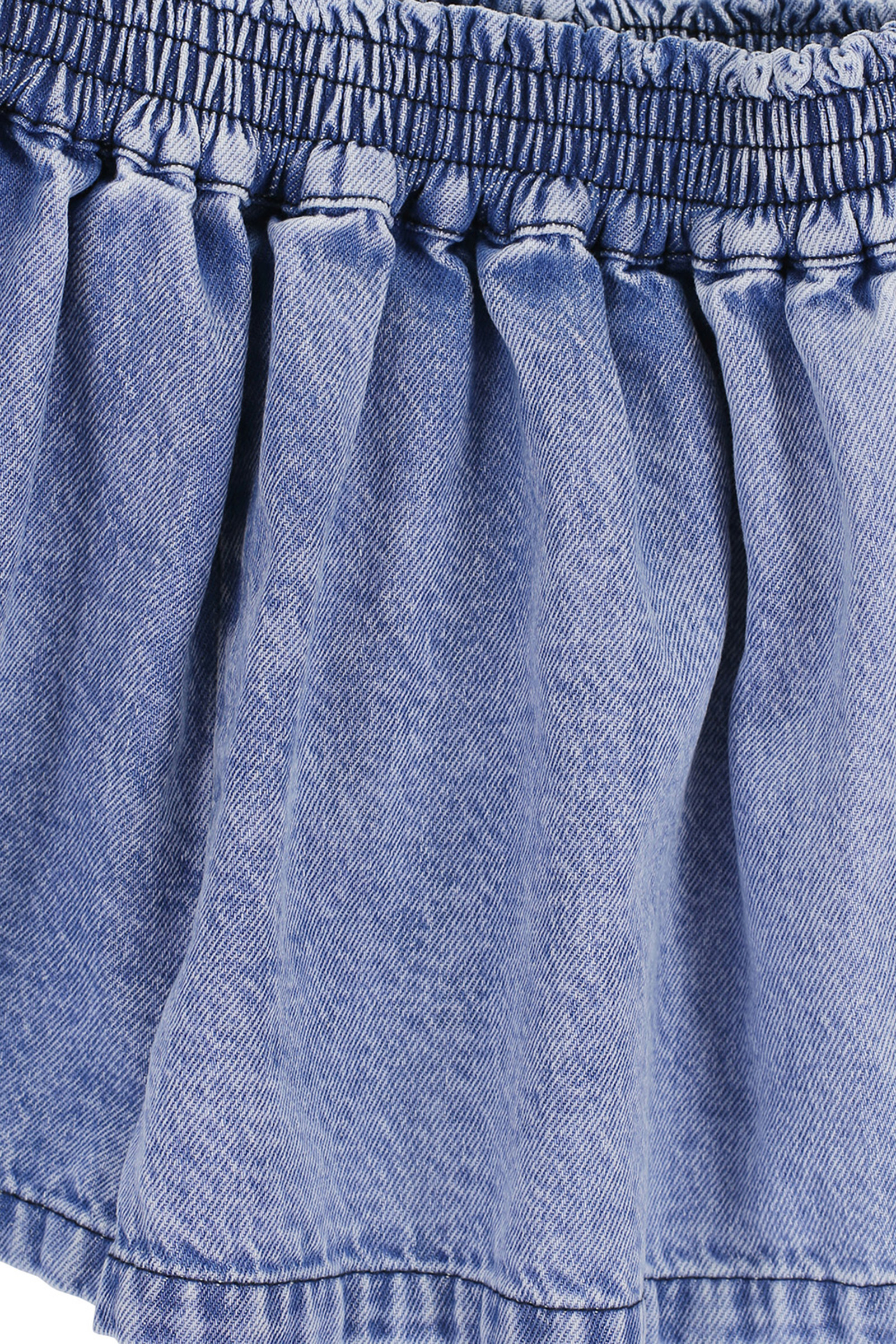 LOOXS LITTLE Little denim shorts Blauw-1 2