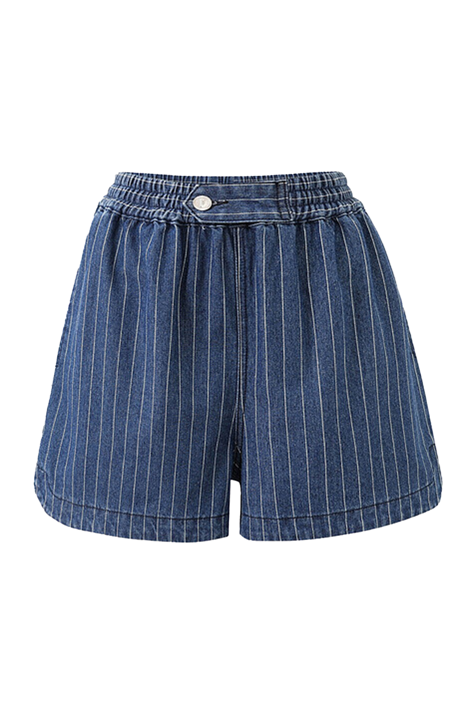 Dames short blauw