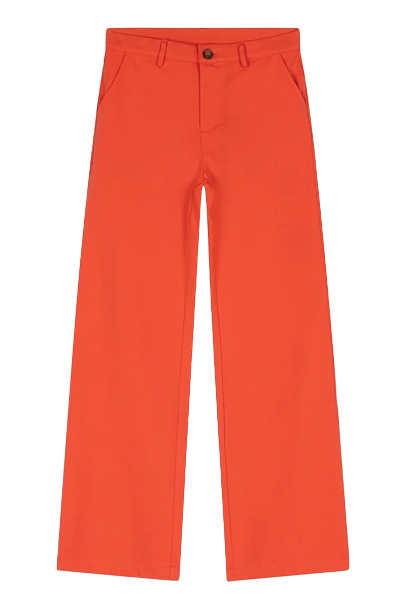 Meisjes broek oranje