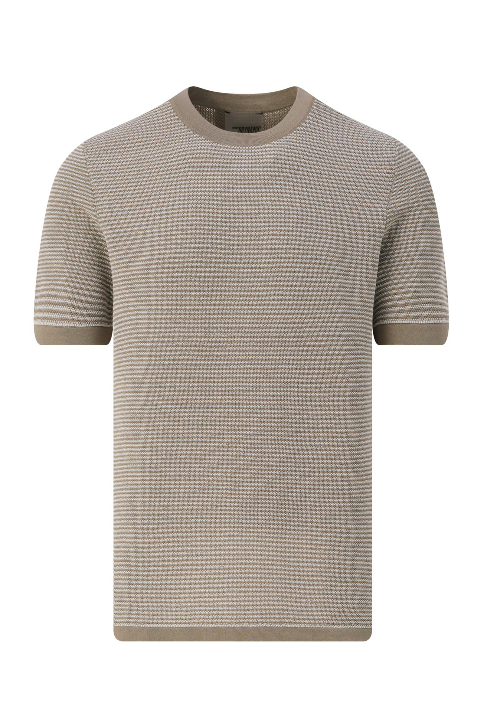 Heren t-shirt kortemouw bruin