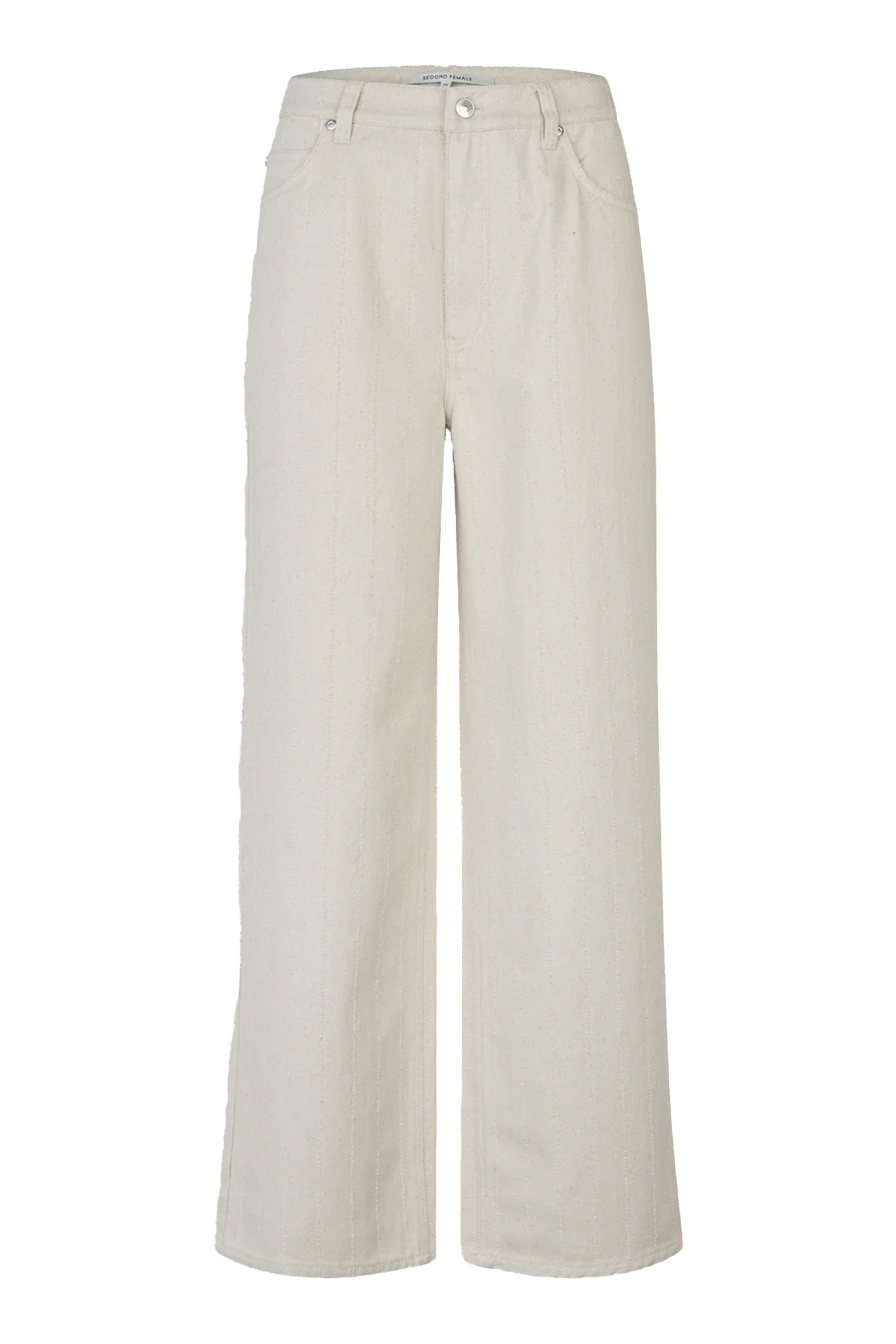 Dames broek ecru