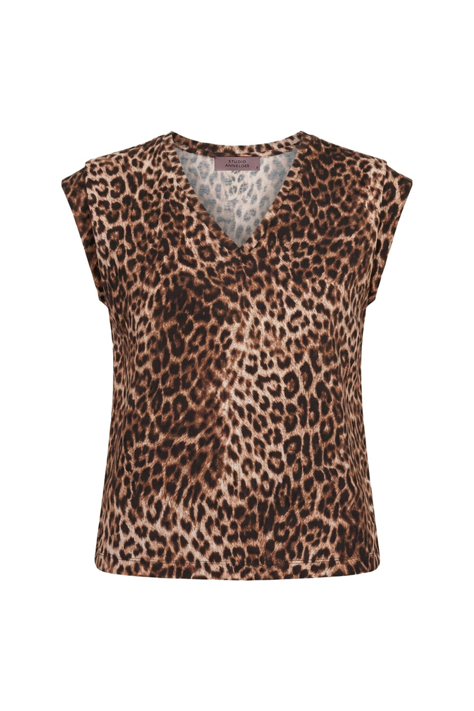 Dames top rose