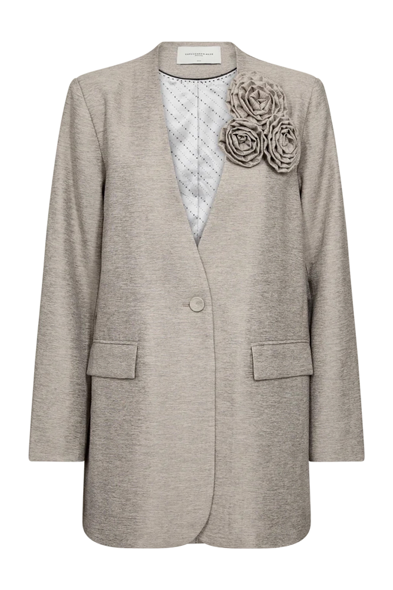Dames blazer bruin