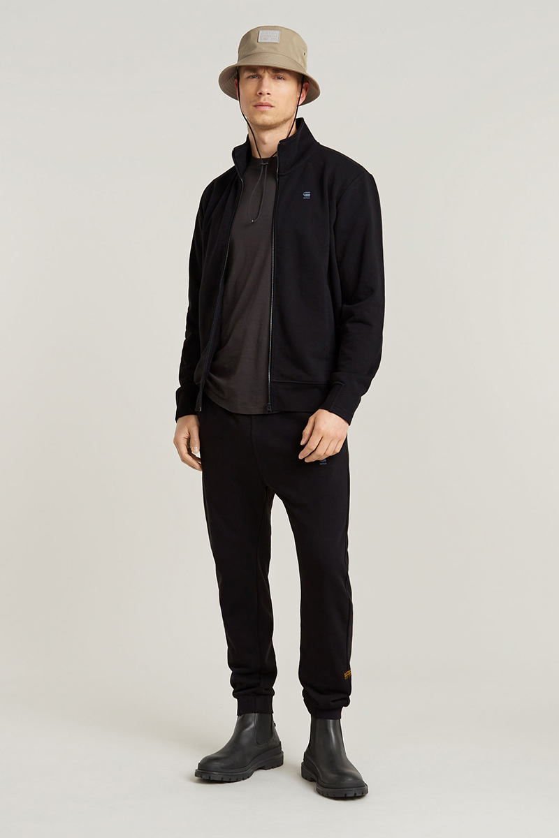 Heren vest zwart