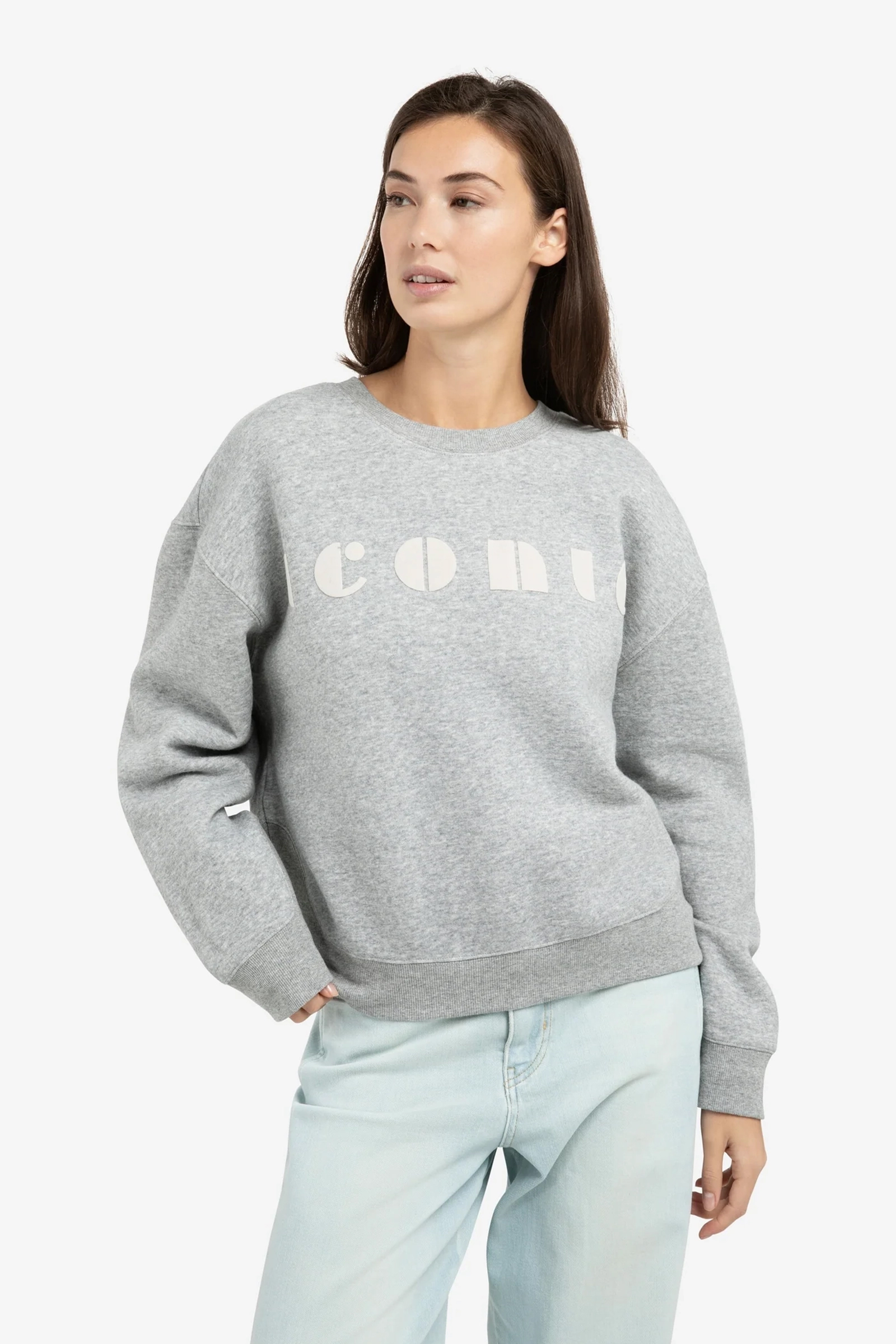 Dames sweater grijs