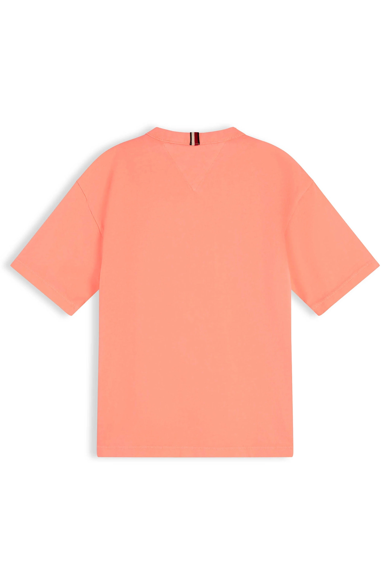 Jongens t-shirt korte mouw oranje