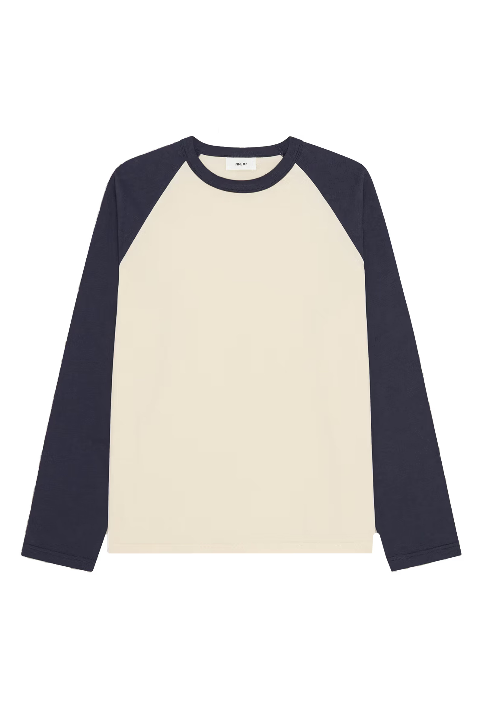 Heren t-shirt lange mouw wit