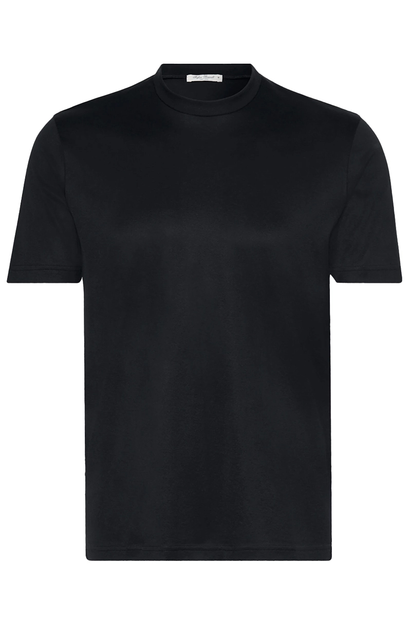 Heren t-shirt kortemouw blauw