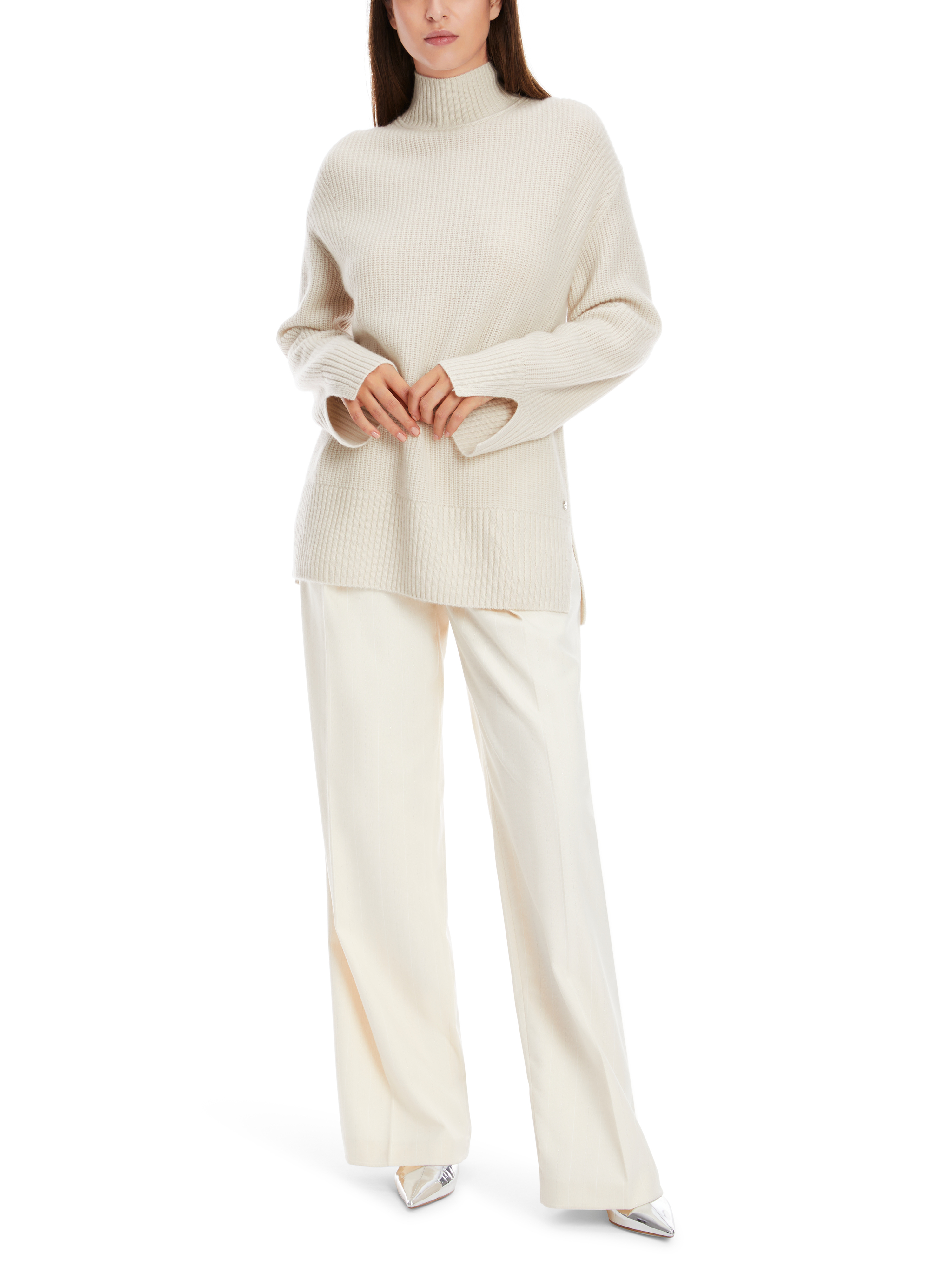 Dames twinset grijs