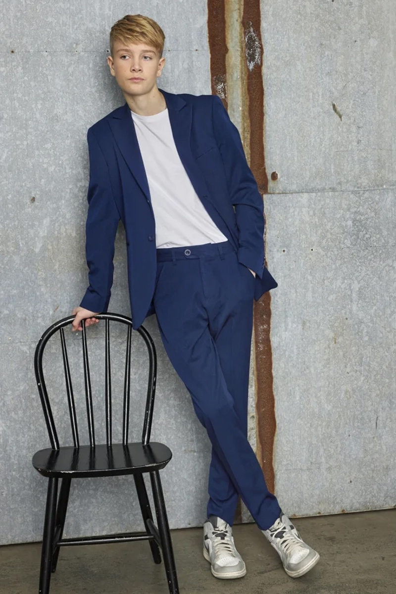 Jongens broek blauw
