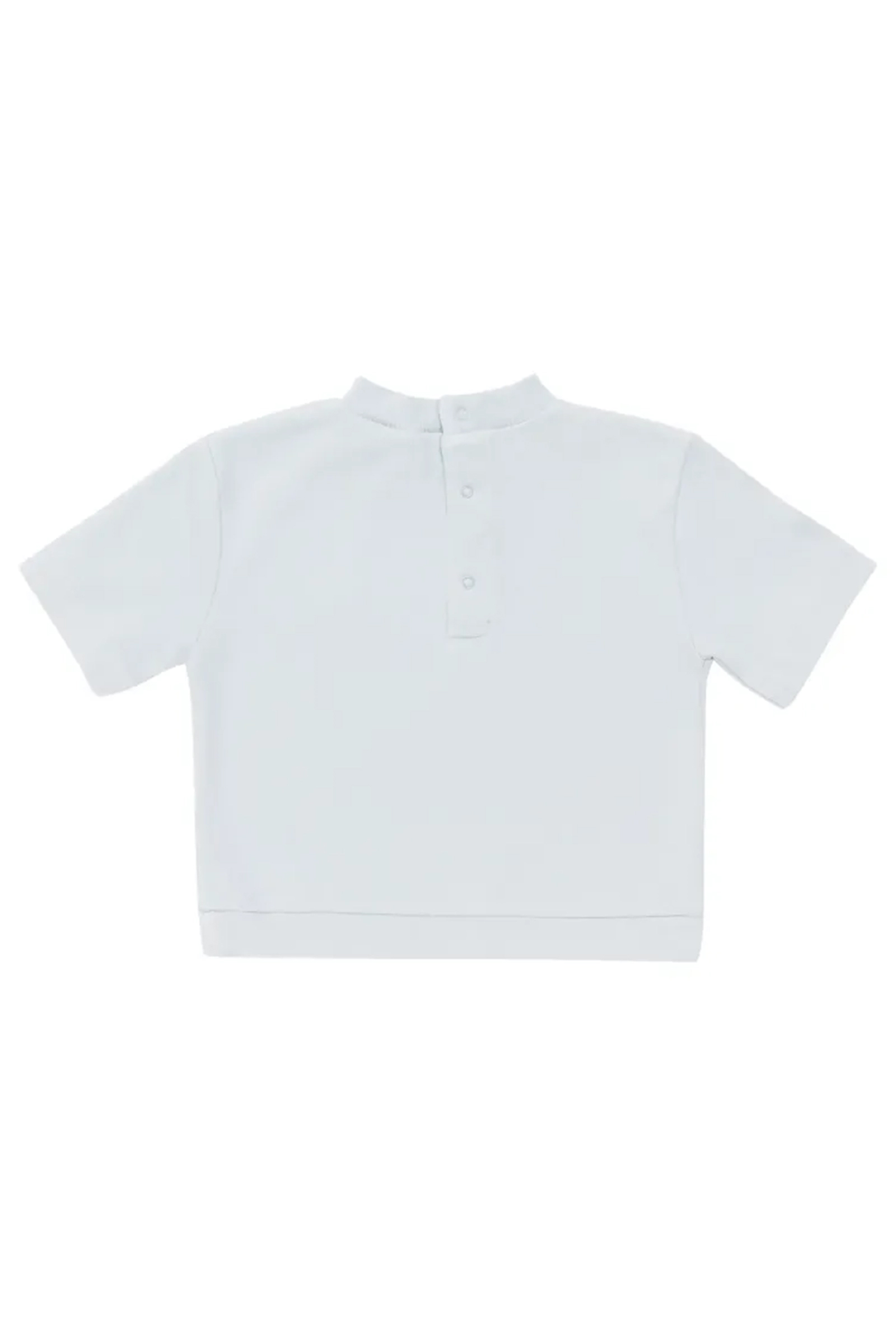 Baby t-shirt korte mouw blauw