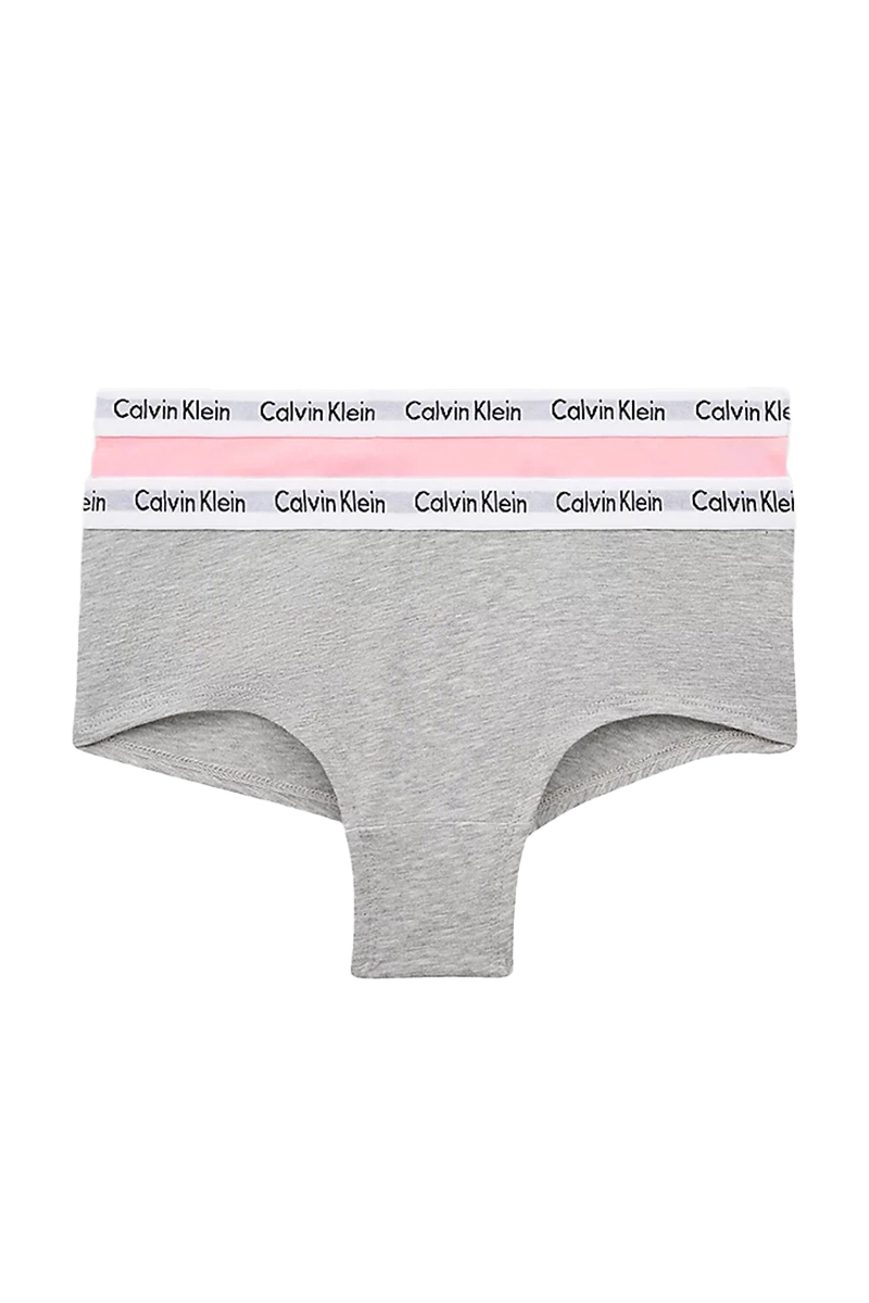 Calvin Klein 2pk shorty Grijs-1 1