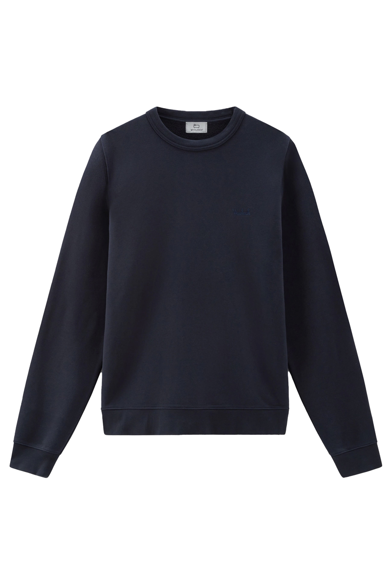 Heren sweater blauw