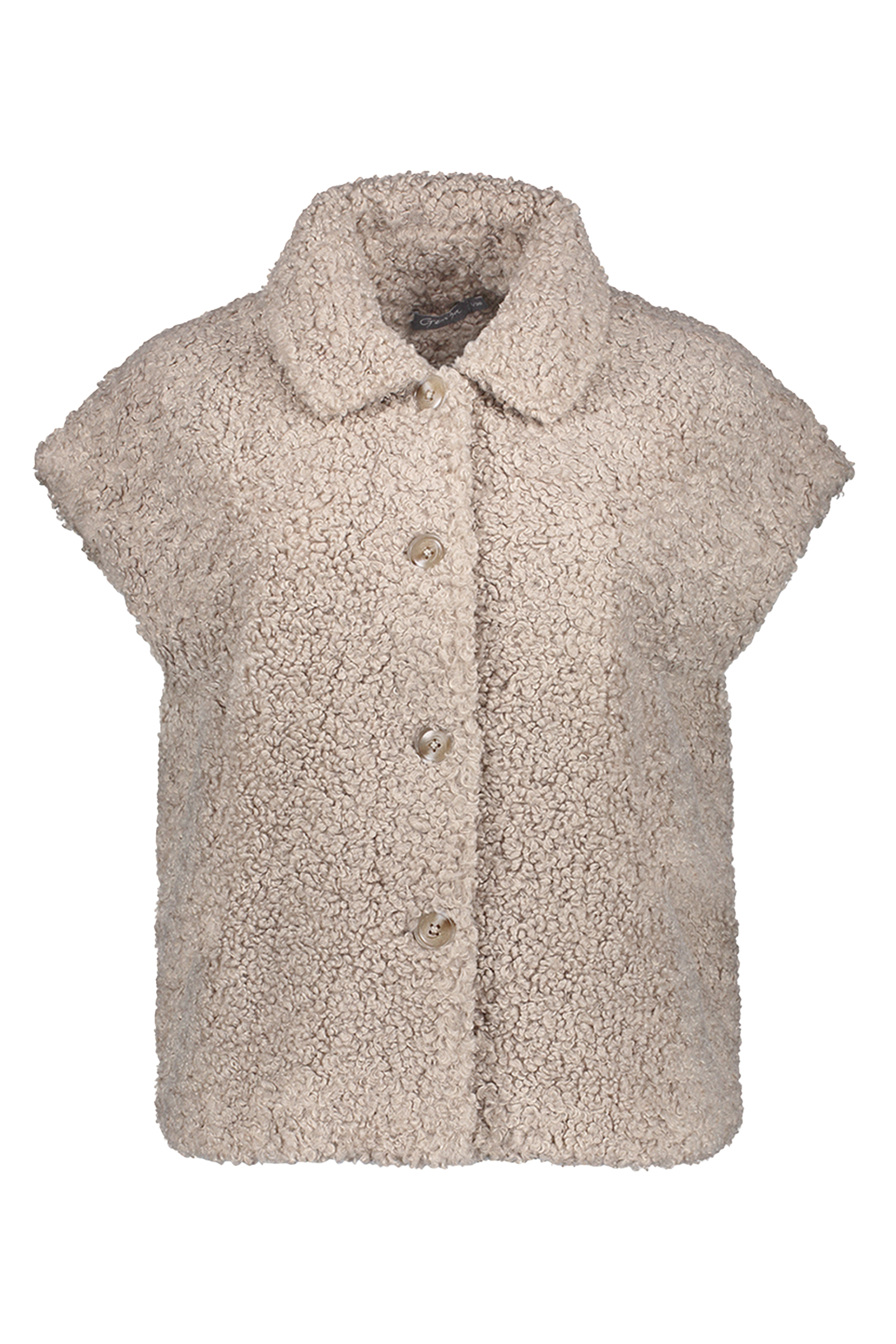 Dames gilet bruin