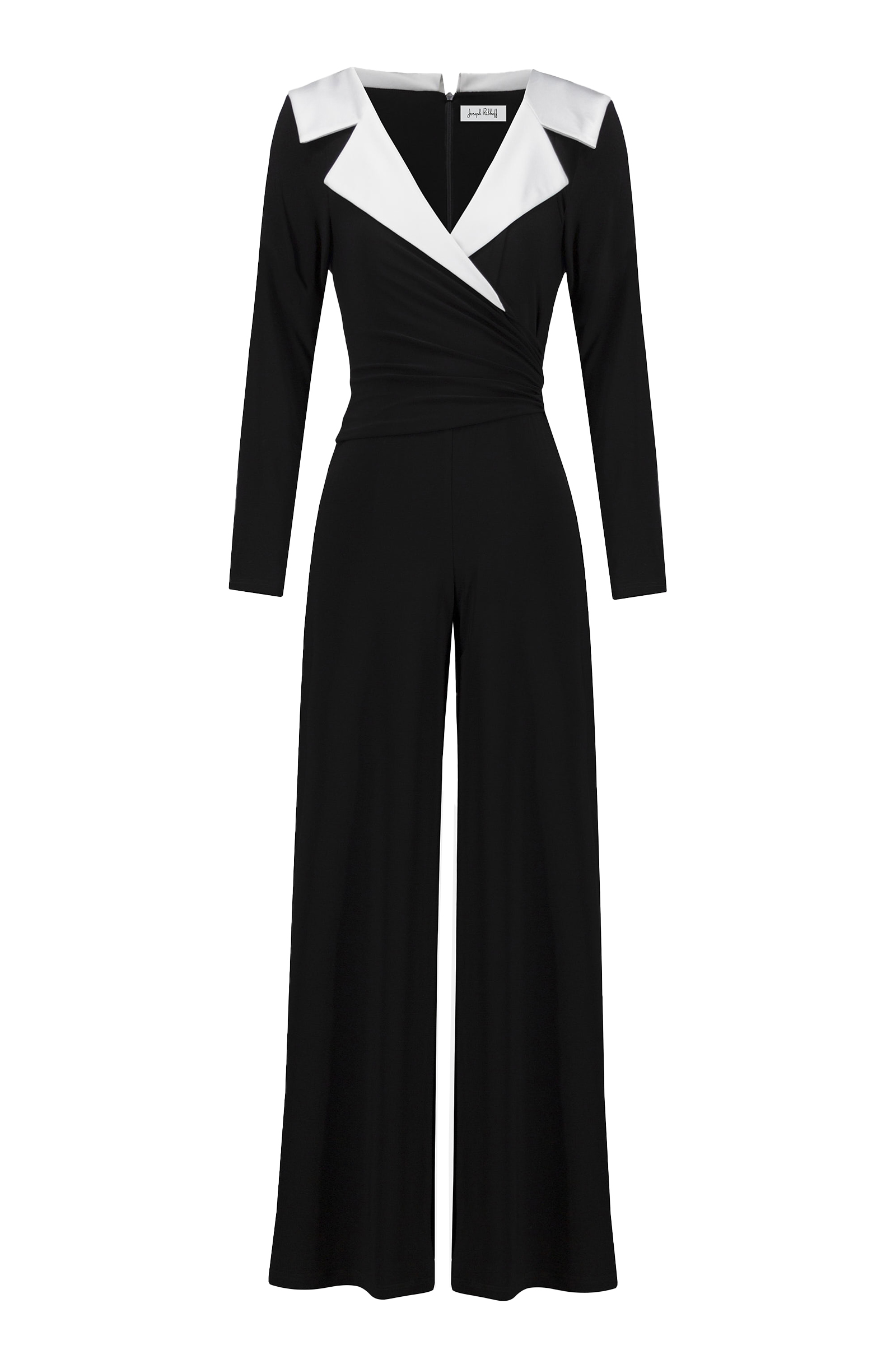 Dames jumpsuit/tuinbroek zwart