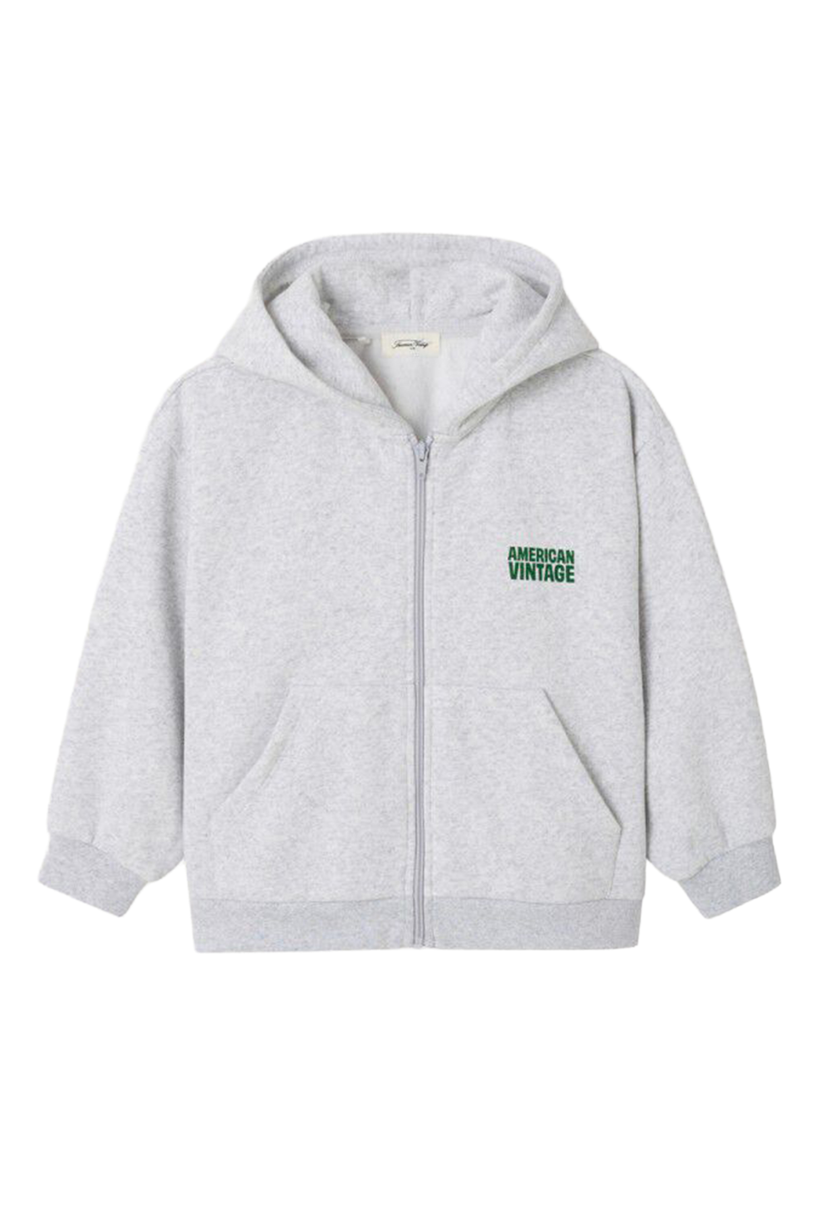 Jongens vest grijs