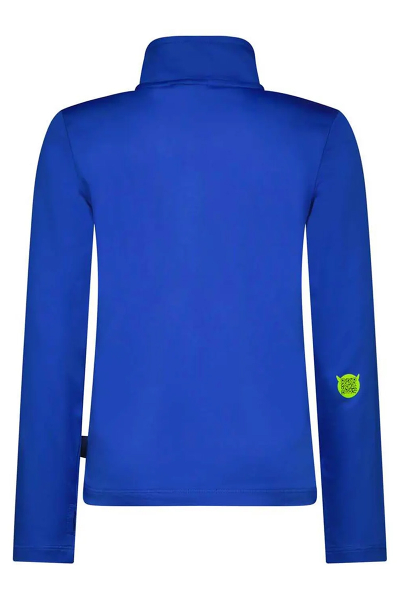 Wintersport jongens pullyrits blauw