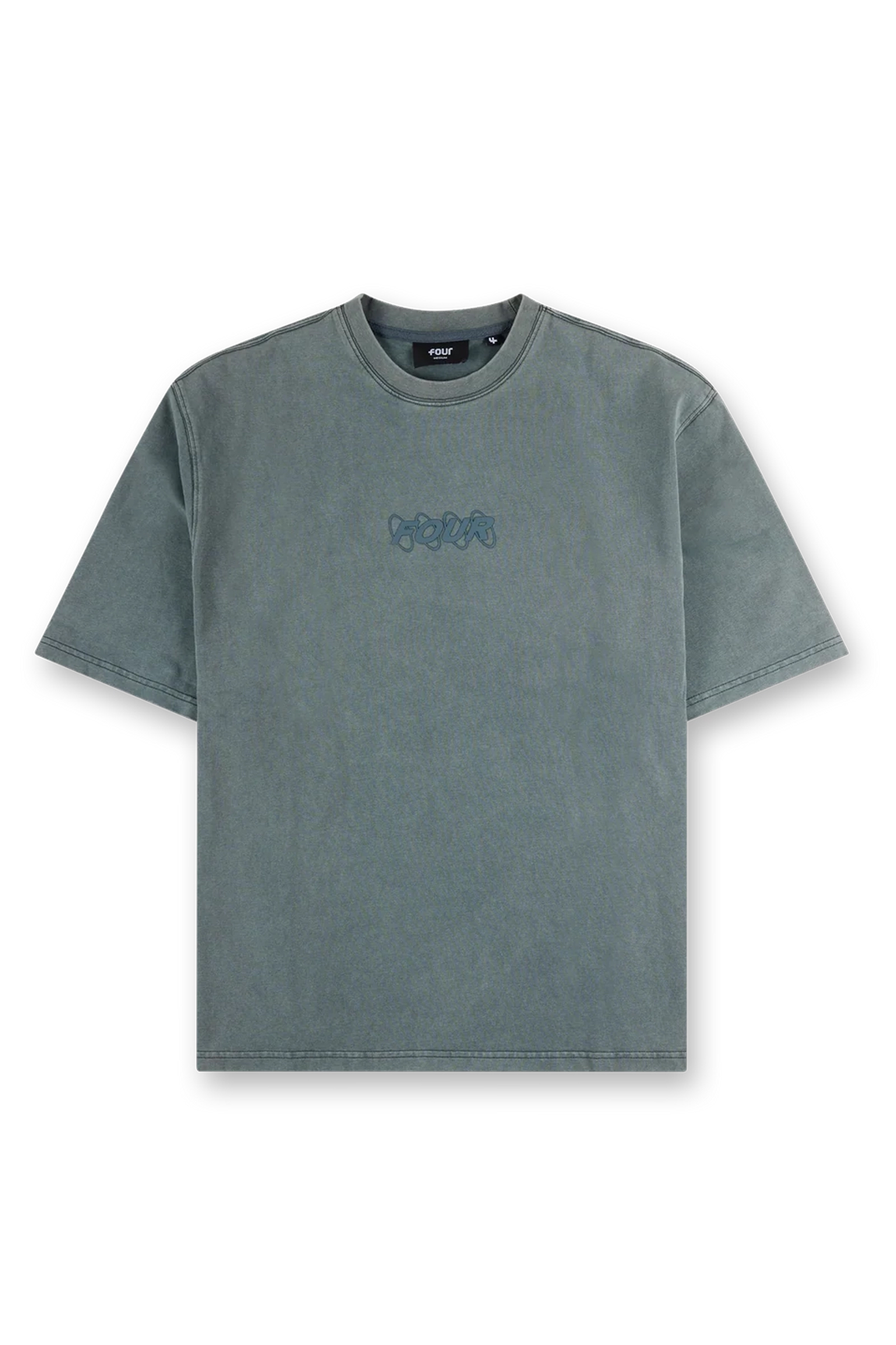 Heren t-shirt kortemouw groen