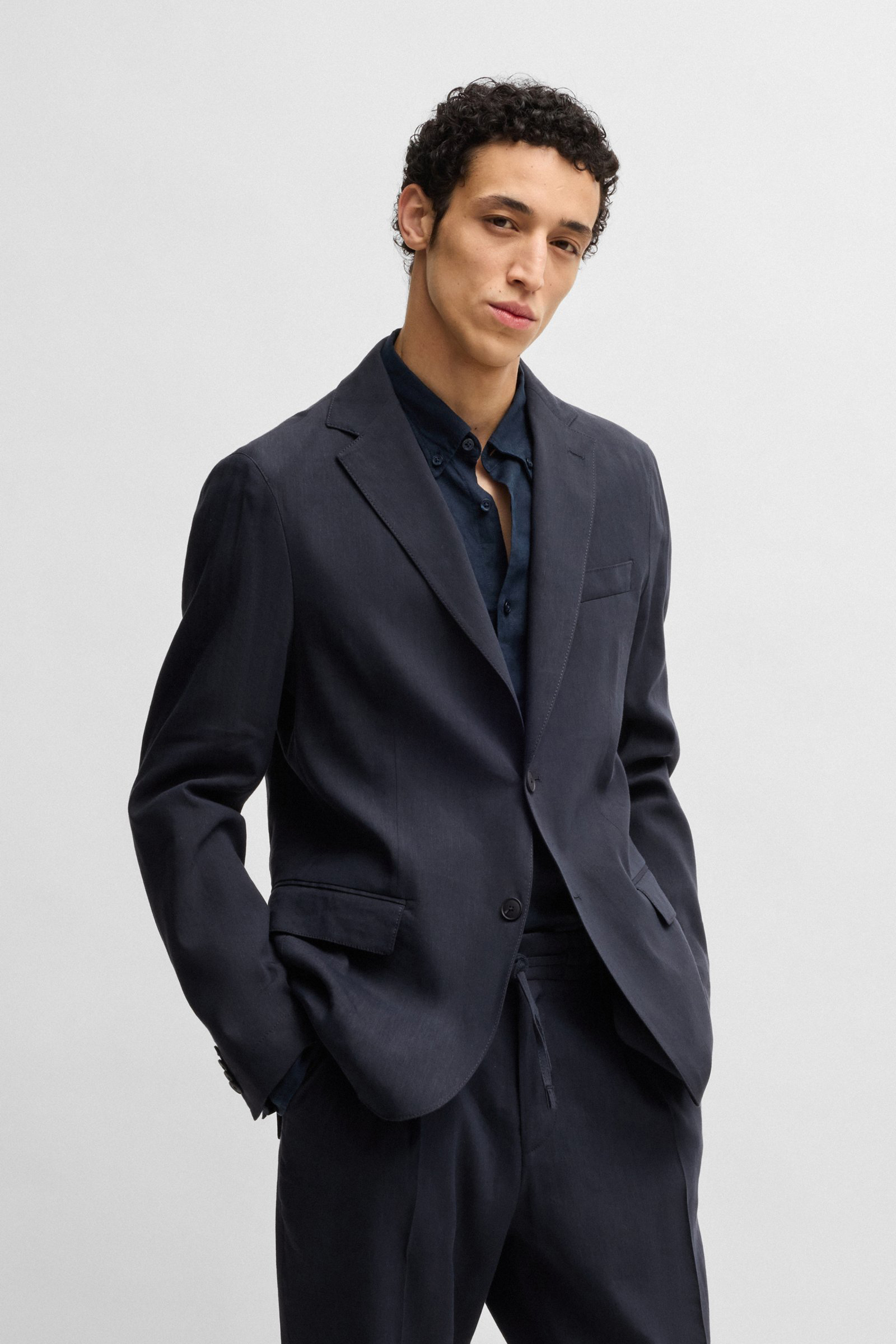Boss Black P-Hanry-Flaps-WG-252 10270292 Dark Blue 2