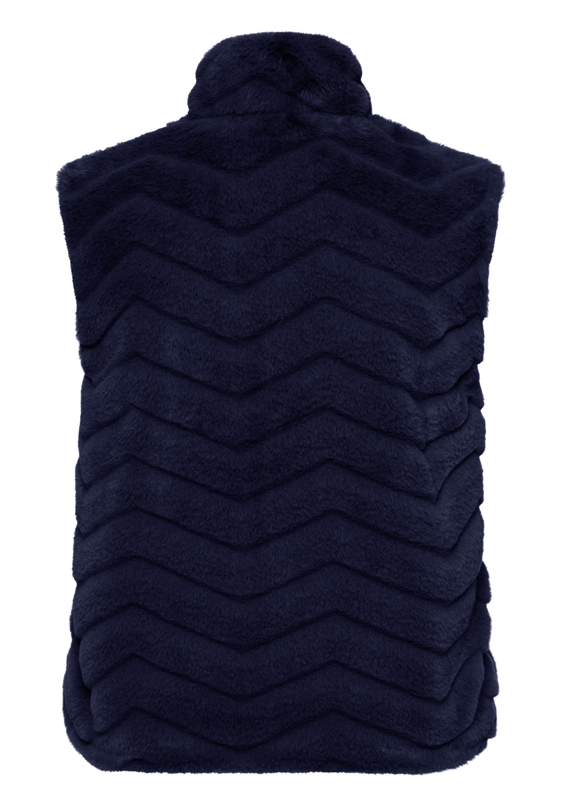 Dames gilet blauw