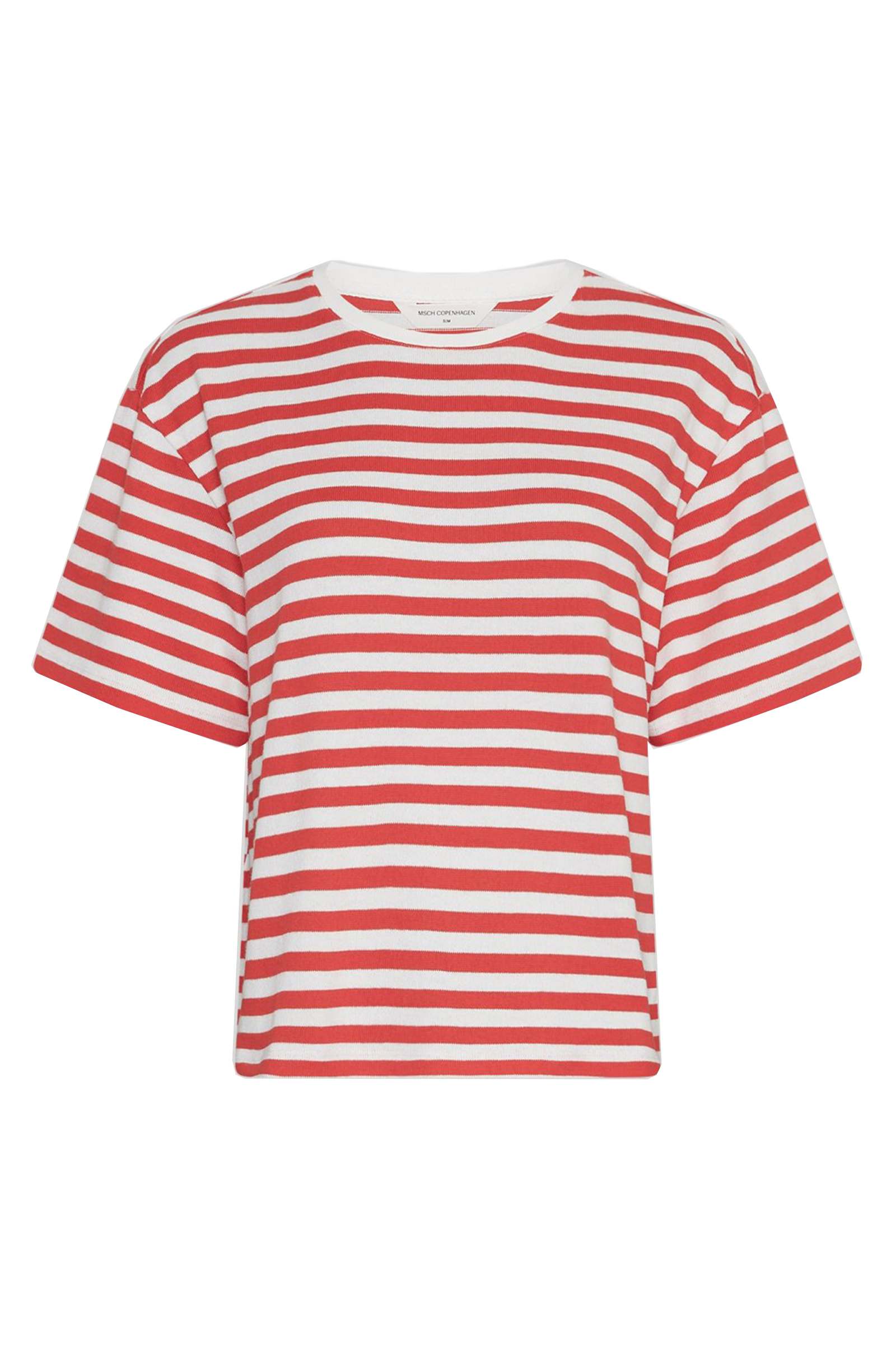 Dames t-shirt korte mouw rood