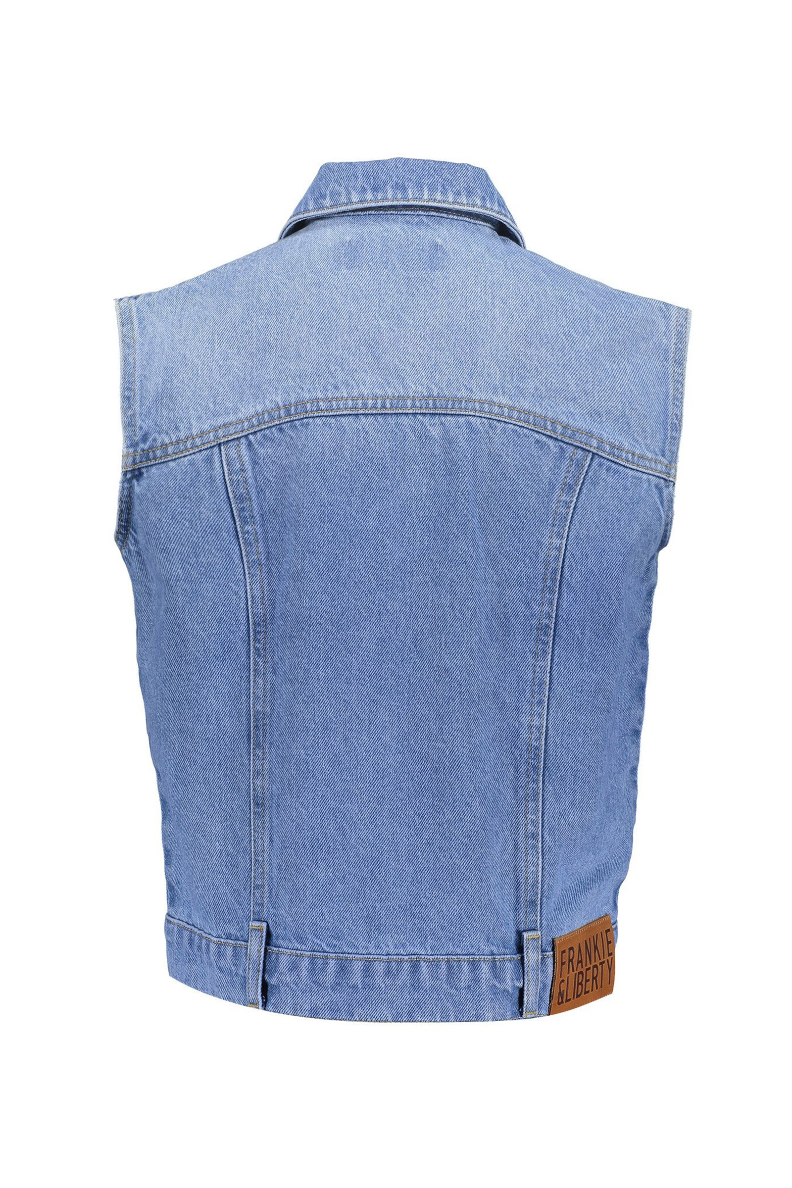 Frankie & Liberty Rimona bodywarmer Blauw-1 2