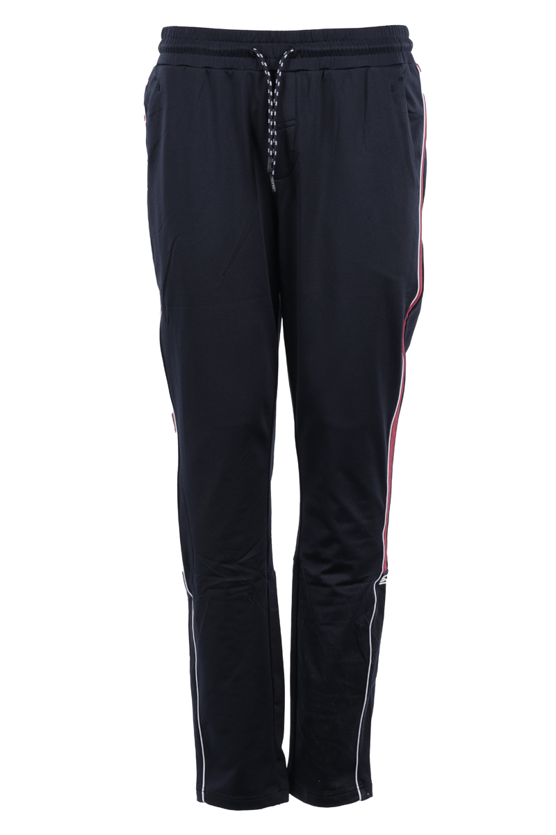 Sjeng Sport Tennis heren joggingbroek Blauw-1 Voorwinden