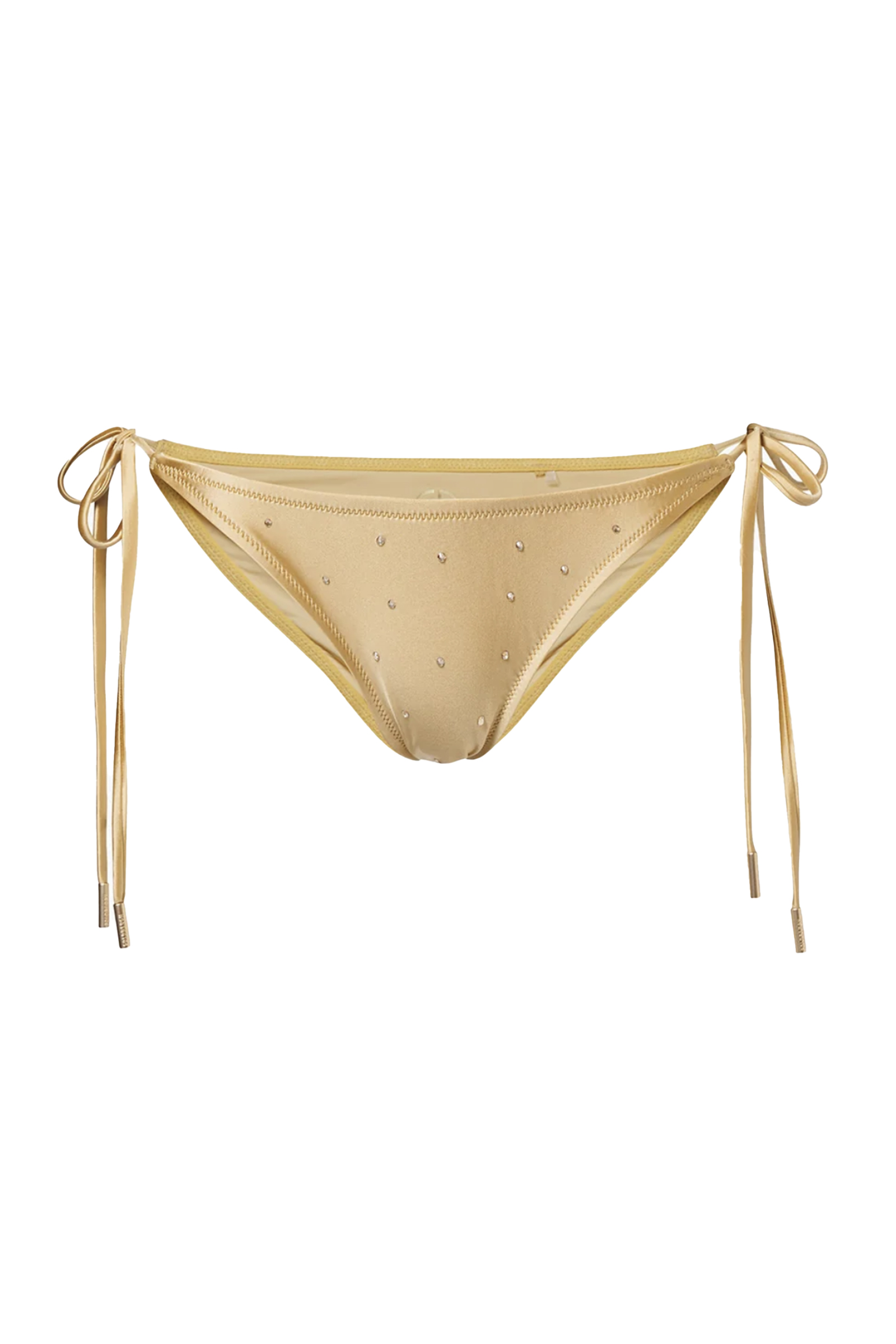 Bad/beach dames bikini slip bruin