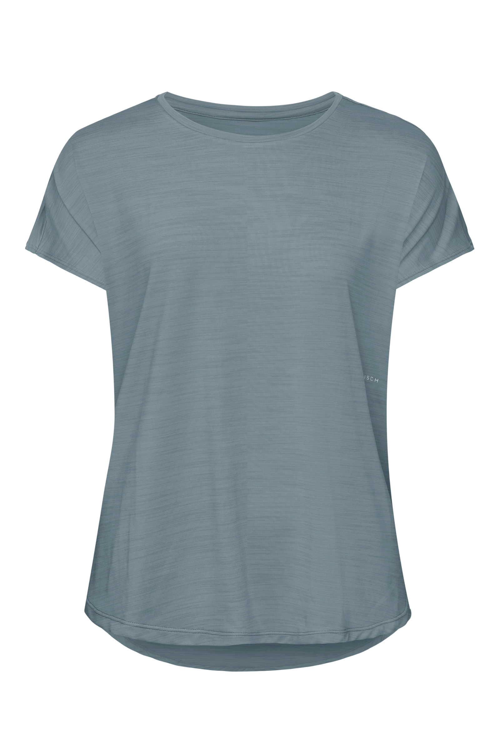 Fitness dames t-shirt km groen