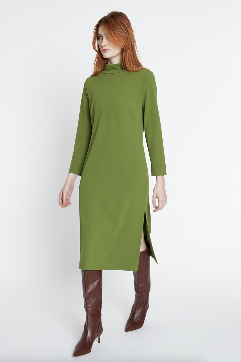 Dames jurk groen