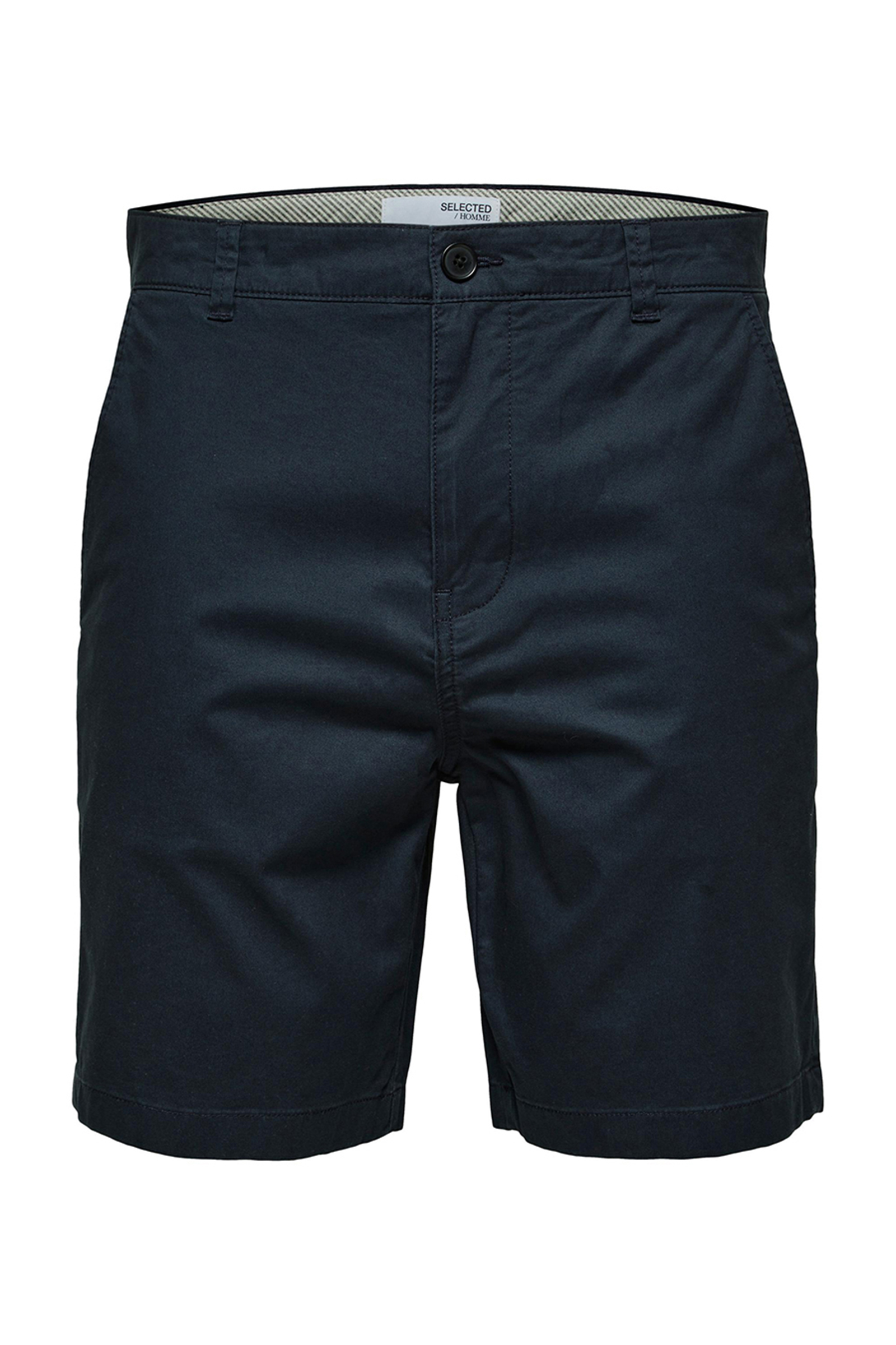 Heren short blauw