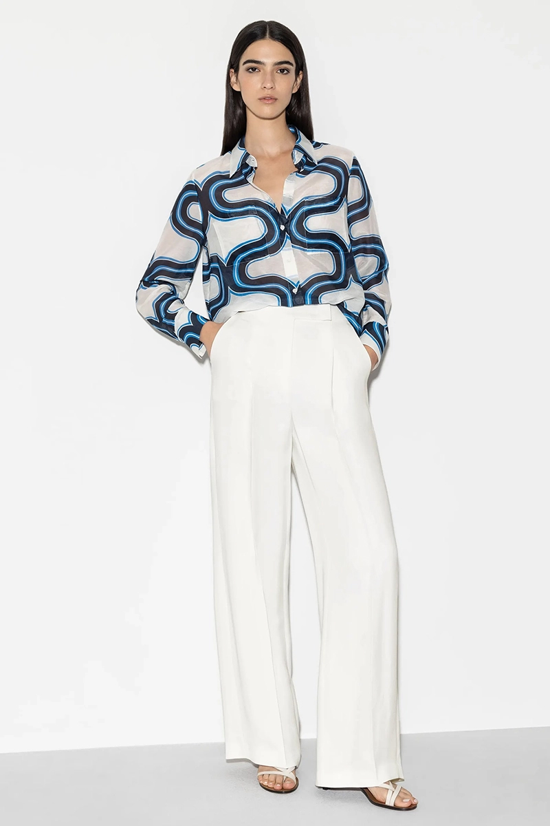 Dames broek wit