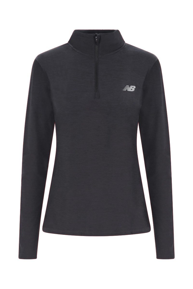 Running dames t-shirt lm zwart