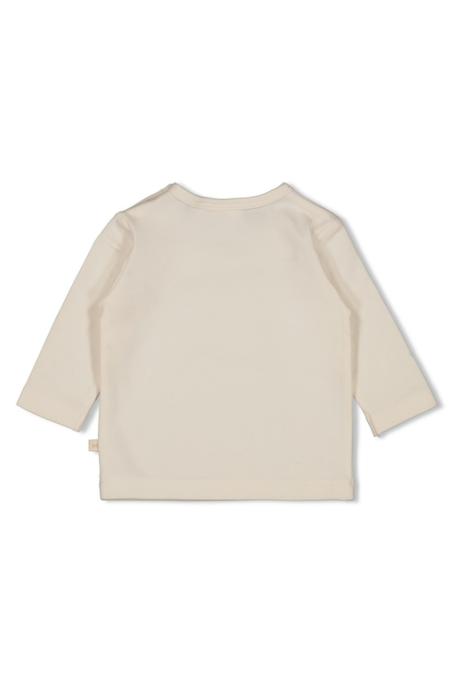 Baby t-shirt lange mouw ecru