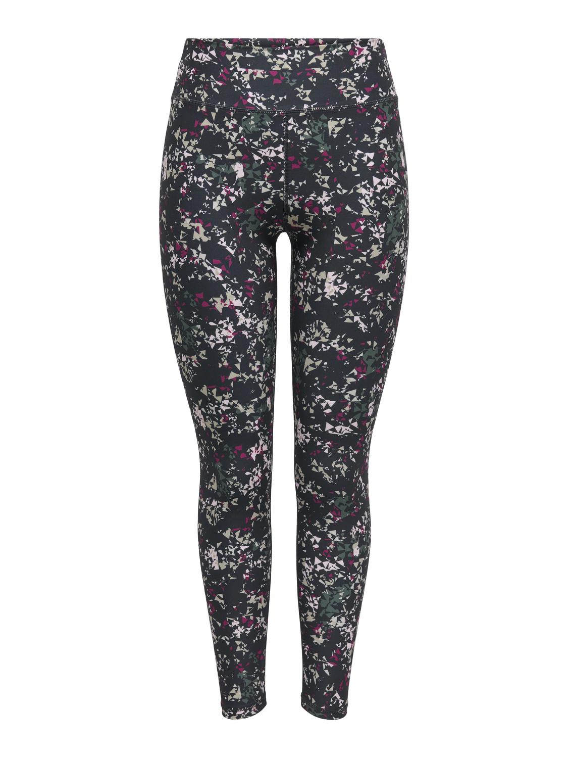 Fitness dames trainingsbroek blauw